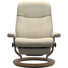 Stressless Stressless® Relaxsessel »Garda«, verstellbar, optional 2-motorisch, Größe M & L, Gestell Eiche beige