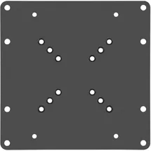 perfect equipment for your home Perfect Universeller VESA Adapter VESA 50x50 bis 200x200, 1-teilig, schwarz