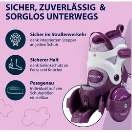 Hudora My First Quad Lavender 26-29