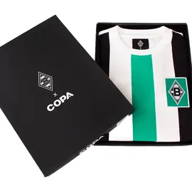 Copa Borussia Mönchengladbach Retrotrikot 1972/73 weiß Herren Gr. M