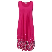Beachtime Strandkleid Blumenprint Pink 40