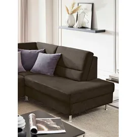 CALIZZA INTERIORS »Onyx L-Form«, Ottomane links oder rechts, wahlweise mit Bettfunktion, Breite 257 cm