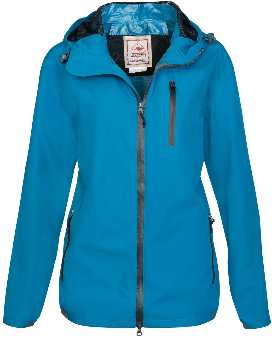 SCIPPIS Regenjacke Rain Force, Unisex blue XS