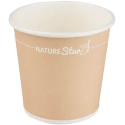 Espresso-/Kaffeebecher Papier, braun - 100ml (1000 Stk.) - 1000er Karton
