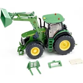 Siku Traktor John Deere 7310R RTR mit Frontlader und Bluetooth 6792