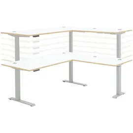Innostyle Eckschreibtisch MEAGAN Weiß
