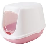 Savic Nobby Katzentoilette Duchesse sweet pink-weiß 44,5 x 35,5 x 32 cm