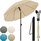 Woltu Ø 195 cm Weiß