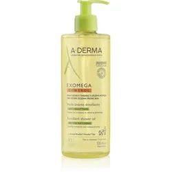 A-Derma Exomega Control Emollient shower oil Geschmeidig machendes Duschöl für trockene bis atopische Haut 500 ml