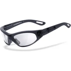 Helly Bikereyes Black Angel Tribal Selbsttönende Sonnenbrille, schwarz für Männer