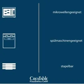 CreaTable Stella Kombiservice 16-tlg. bunt