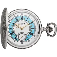 Regent Herren Taschenuhr Antik Savonnette 49 MM Mechanischer Handaufzug Arabische Zahlen P-724