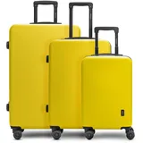 Redolz Essentials 09 3-SET 4 Rollen Kofferset 3-teilig yellow 2