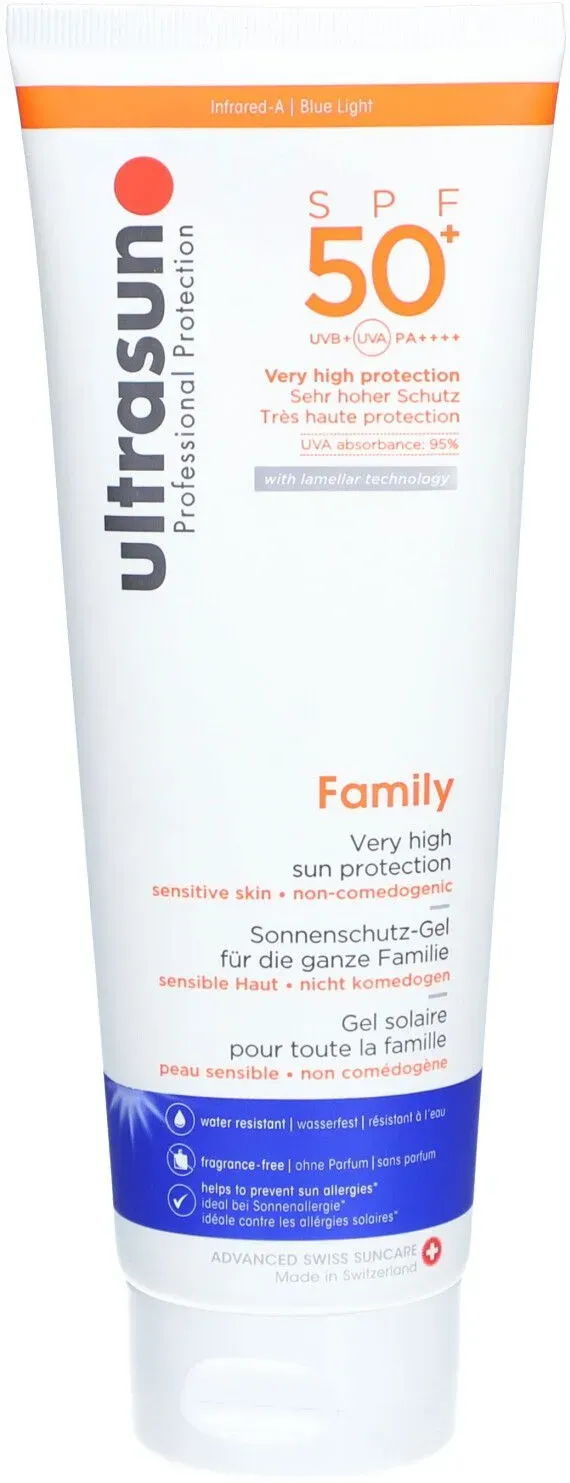 Ultrasun Sonnenschutzgel für die ganze Familie Spf50