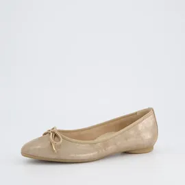 Paul Green 0077-2925-107/Ballerina für Damen, gold, Größe 42 EU / 8 UK