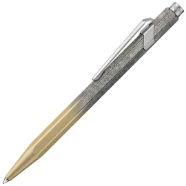 Caran d'Ache 849 Cosmic Blue Gold