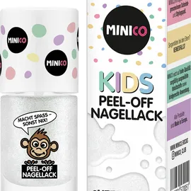 MINICO Peel-Off Nagellack 01 Glitzer 4 ml