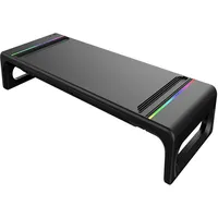 Antec CyberDeck RGB Laptop & Monitor Ständer, Notebook Ständer, schwarz