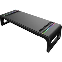 Antec CyberDeck RGB Laptop & Monitor Ständer, Notebook Ständer, schwarz