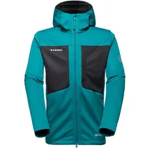 Mammut Ultimate Viii Gore-tex Windstopper® Softshelljacke - Deep Teal / Black - 2XL