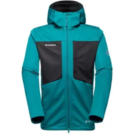 Mammut Ultimate Viii Gore-tex Windstopper® Softshelljacke - Deep Teal / Black - 2XL