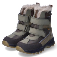 Bisgaard Kinder Winterstiefeletten Eddie TEX Grün Textil/Leder