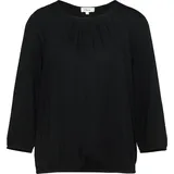 s.Oliver Strukturierte Viskose-Bluse mit Raff-Details - 38