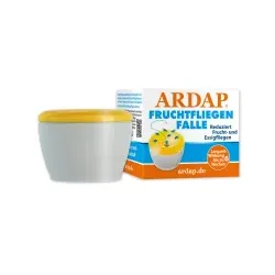 ARDAP Fruchtfliegenfalle 077705 , 1 Packung = 1 Falle mit 60 ml Lockmittel