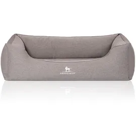 Knuffelwuff Hundebett Leano XXXL 155 x 105 cm grau