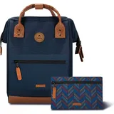 Cabaïa Adventurer Essentials Backpack M Dunkelblau/Braun