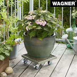 wagner® design yourself Pflanzenroller Industrial Style 29 x 29 x 9,5 cm