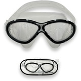 Donic Schildkröt Schildkröt 940053 - Swimming Googles Java, Erwachsenen-Schwimmbrille, latexfrei, verstellbar