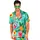 w widmann milano party fashion - Sommerhemd für Herren, Kurzarm, Hawaiihemd für Karneval, Festival, Urlaub