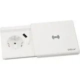 EVOline Square80 mit Qi-Ladefunktion ohne Datenanschluss weiß