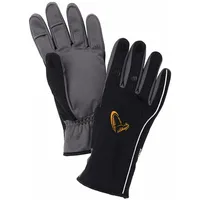 Savage Gear Softshell Winter Handschuhe - Black - M