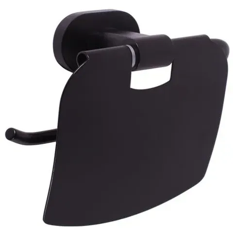 RAV SLEZÁK Yukon Toilettenpapierhalter schwarz matt Messing YUA0400CMAT
