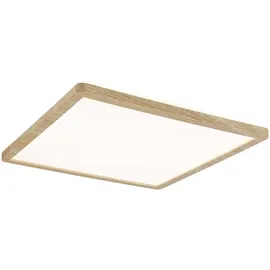 Paulmann Atria Shine 1 eckig Holzoptik