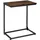 Tectake Beistelltisch Braun Holz Metall 55,5 x 35 x 67 cm