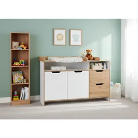 Arthur Berndt Wickelkommode »Maxim« mit abnehmbarem Wickelaufsatz« weiß