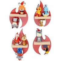 BOARTI Kinderregal Feuerwehr rot