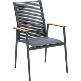 Musterring Stapelsessel Amsterdam 61 x 66 x 94 cm schwarz