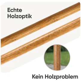 Sekey Balkonschirm 200 x 125 cm Taupe