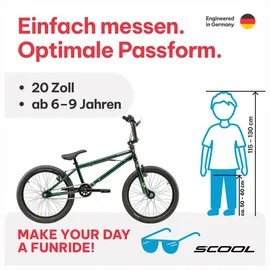 S'COOL XtriX 20 Zoll RH 31 cm grün