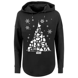 Kapuzenpullover F4NT4STIC "F4NT4STIC Damen", Damen, Gr. M, schwarz, 100% Baumwolle, unifarben, casual, normal, ohne Ausschnitt, Langarm, Pullover