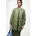 L/S QUILT JACKET NOOS Damen Grün M