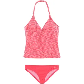 VENICE BEACH VENICE BEACH, Tankini für Kinder rosa|weiß 116-122cm 6-7J