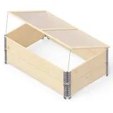 Noor Frühbeetdeckel für Palettenrahmen 120 cm x 80 cm