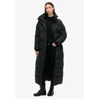 Superdry Maxi Longline Jacke - Black - S
