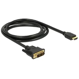 DeLock DVI-D Stecker > HDMI-A Stecker 1,5 m Schwarz