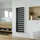 Azur Badheizkörper Lilly 1400 x 600 mm 751 W schwarz